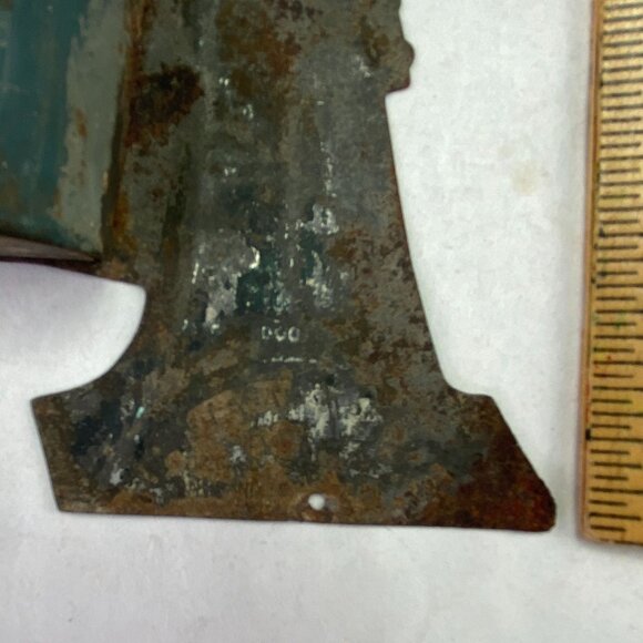 Vintage De Laval Cream Separator Tin Match Toothpick Holder Advertising Decor - Picture 3 of 8